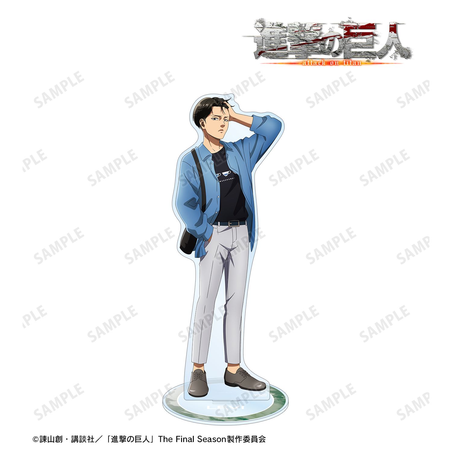 進撃の巨人_描き下ろし リヴァイ シミラールックver. 第2弾 特大アクリルスタンド