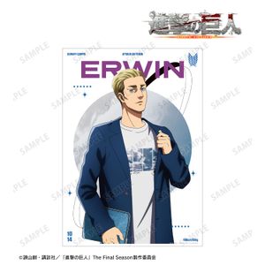 진격의 거인_신작 엘빈 시밀러 룩 ver. 제2탄 A3 매트 가공 포스터