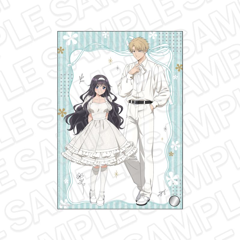 薫る花は凛と咲く_ミニアクリルアート White styling ver. | 薫る花は