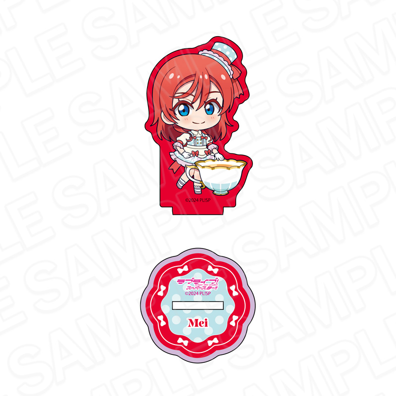 ラブライブ!スーパースター!!_ラメミニアクリルフィギュア 米女メイ ティータイム デフォルメ ver.