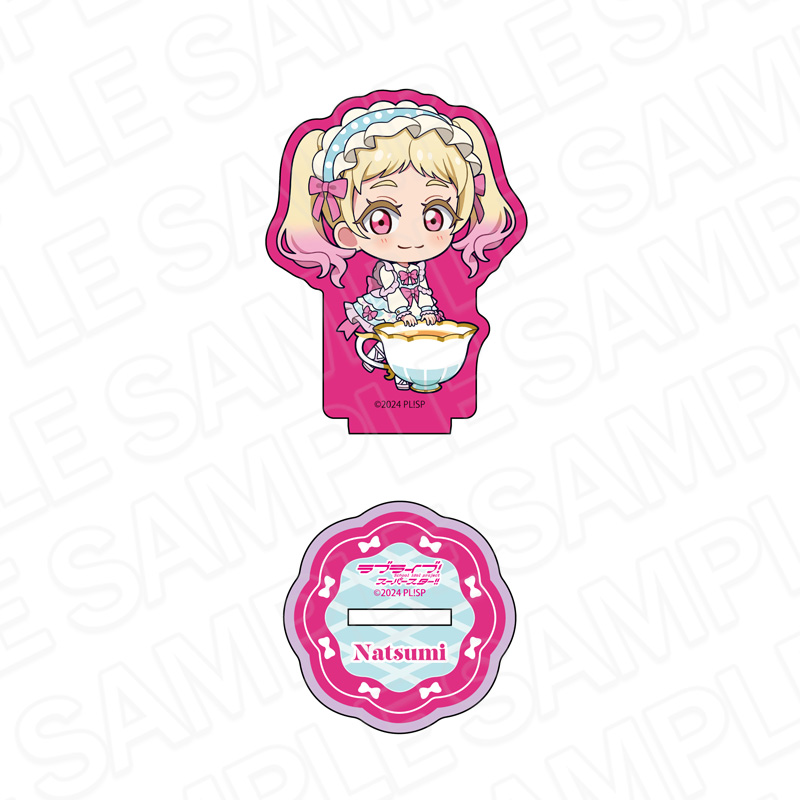 ラブライブ!スーパースター!!_ラメミニアクリルフィギュア 鬼塚夏美 ティータイム デフォルメ ver.