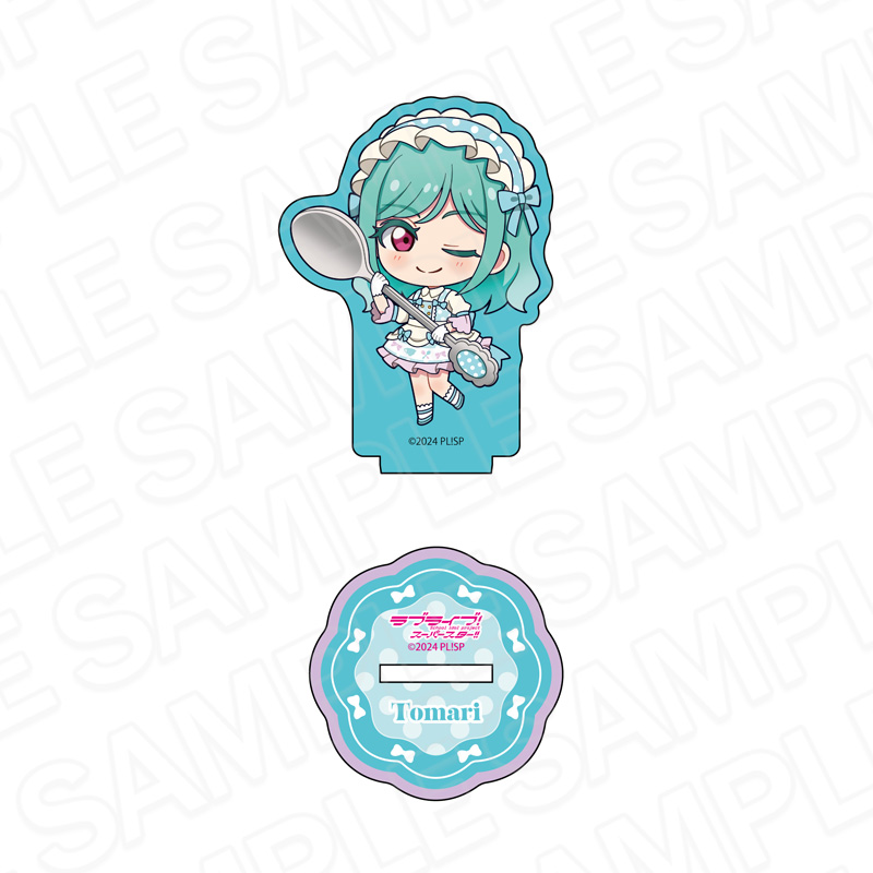 ラブライブ!スーパースター!!_ラメミニアクリルフィギュア 鬼塚冬毬 ティータイム デフォルメ ver.