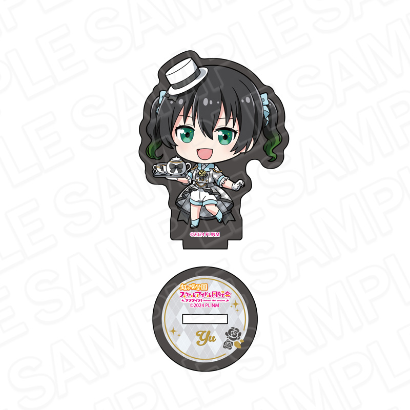 ラブライブ!虹ヶ咲学園スクールアイドル同好会_ラメミニアクリルフィギュア 高咲 侑 ティータイム デフォルメ ver.
