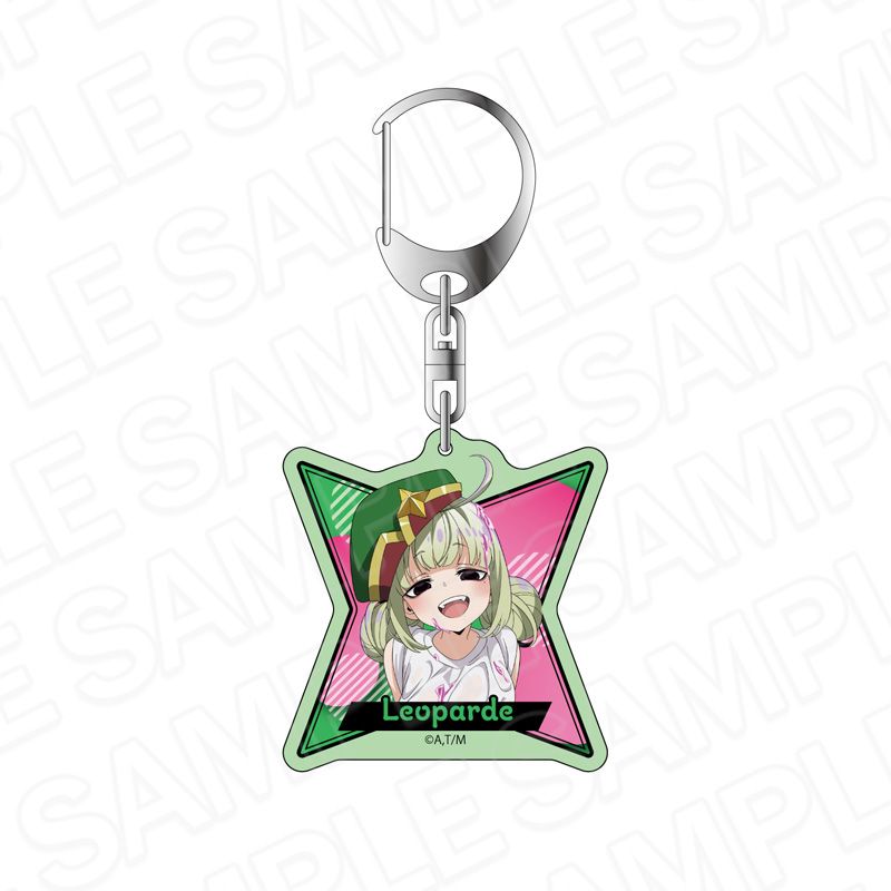 魔法少女にあこがれて_アクリルキーホルダー レオパルト スライム ver