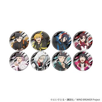 WIND BREAKER トレーディングスクエア缶バッジ  8点 WIND BREAKER_缶バッジ08/コンプリートセット(全8種)(描き下ろし
