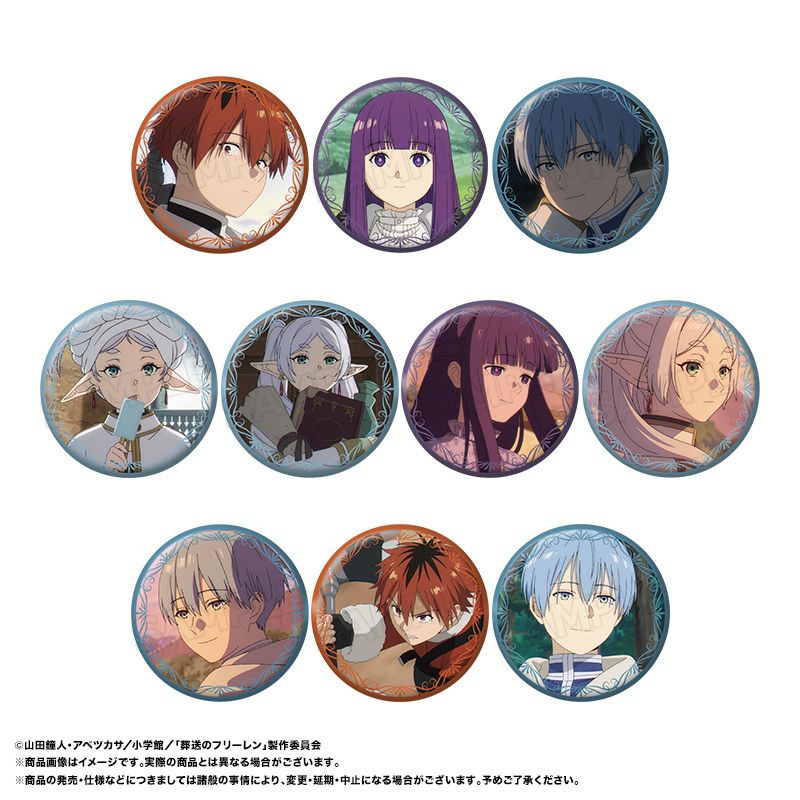 葬送のフリーレン_トレーディング缶バッジ Vol.5【BOX／10パック入り