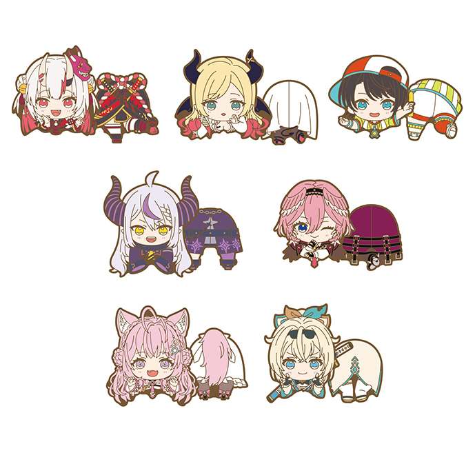 ホロライブ_のっかりラバークリップ♯3　【コンプリートBOX／7個入り】