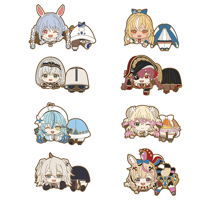ホロライブ_のっかりラバークリップ♯4　【コンプリートBOX／8個入り】