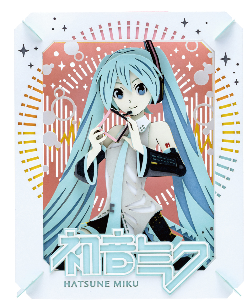 初音ミク_ペーパーシアター PT-408 髪飾り