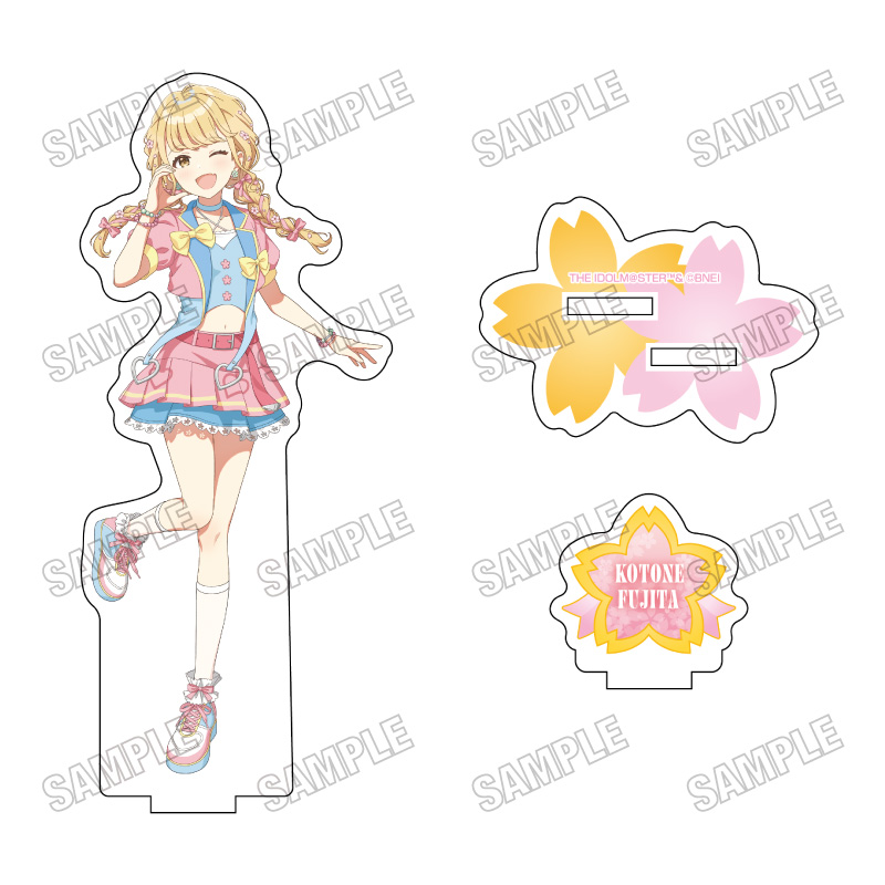 学園アイドルマスター_描き下ろしアクリルスタンド【サクライロver.】 3藤田ことね