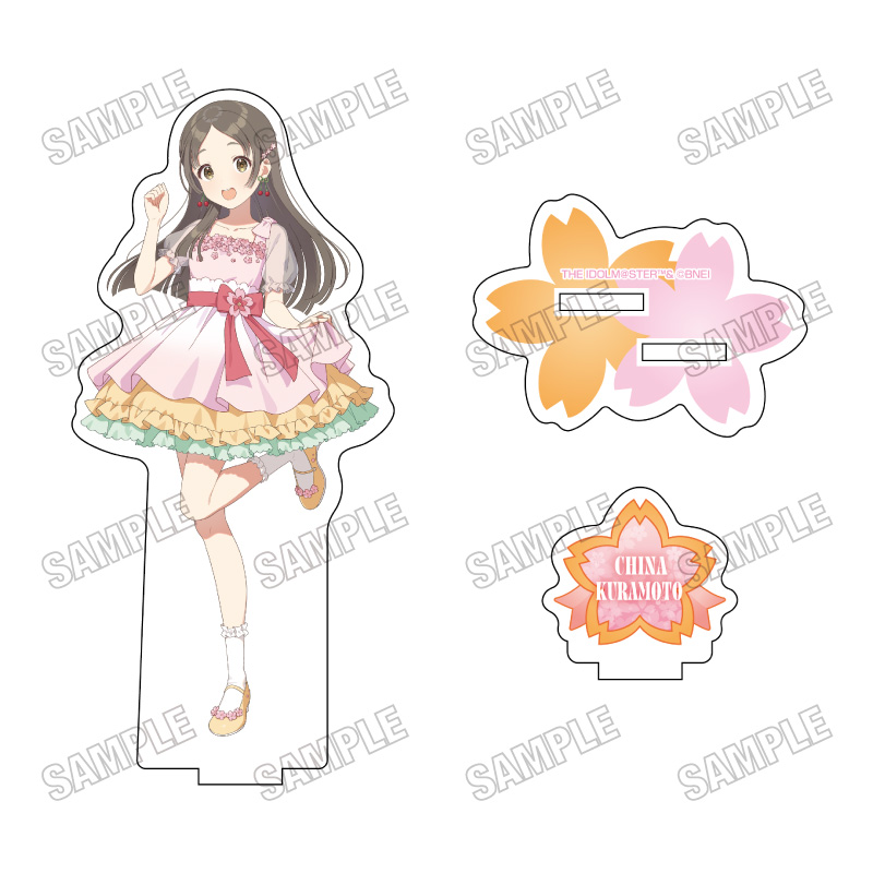 学園アイドルマスター_描き下ろしアクリルスタンド【サクライロver.】 7倉本千奈