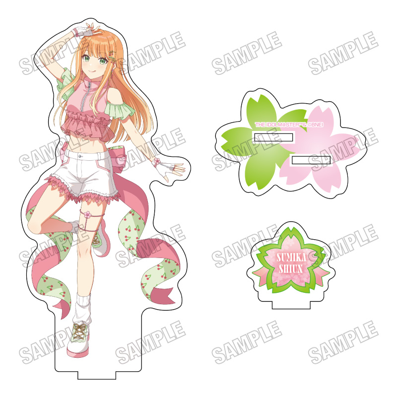 学園アイドルマスター_描き下ろしアクリルスタンド【サクライロver.】 8紫雲清夏