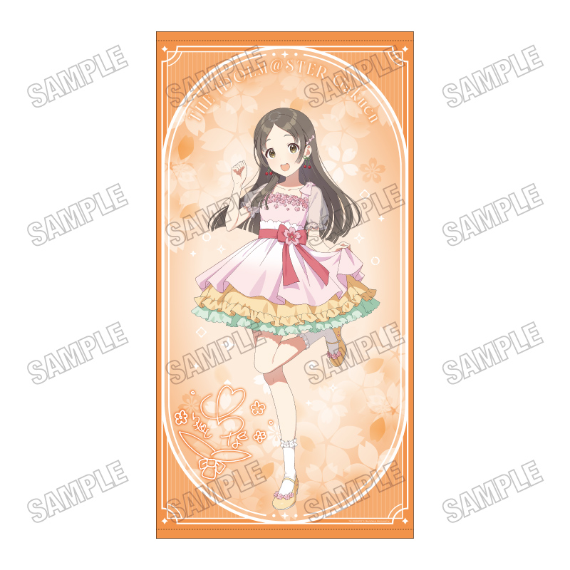 学園アイドルマスター_描き下ろし等身大タペストリー【サクライロver.】 7倉本千奈