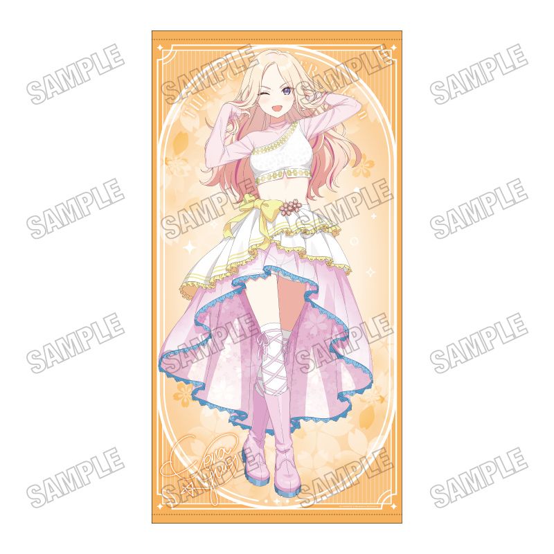 学園アイドルマスター　　　 十王星南　等身大タペストリ 10名限定品 学園アイドルマスター_描き下ろし等身大タペストリー【サクライロver