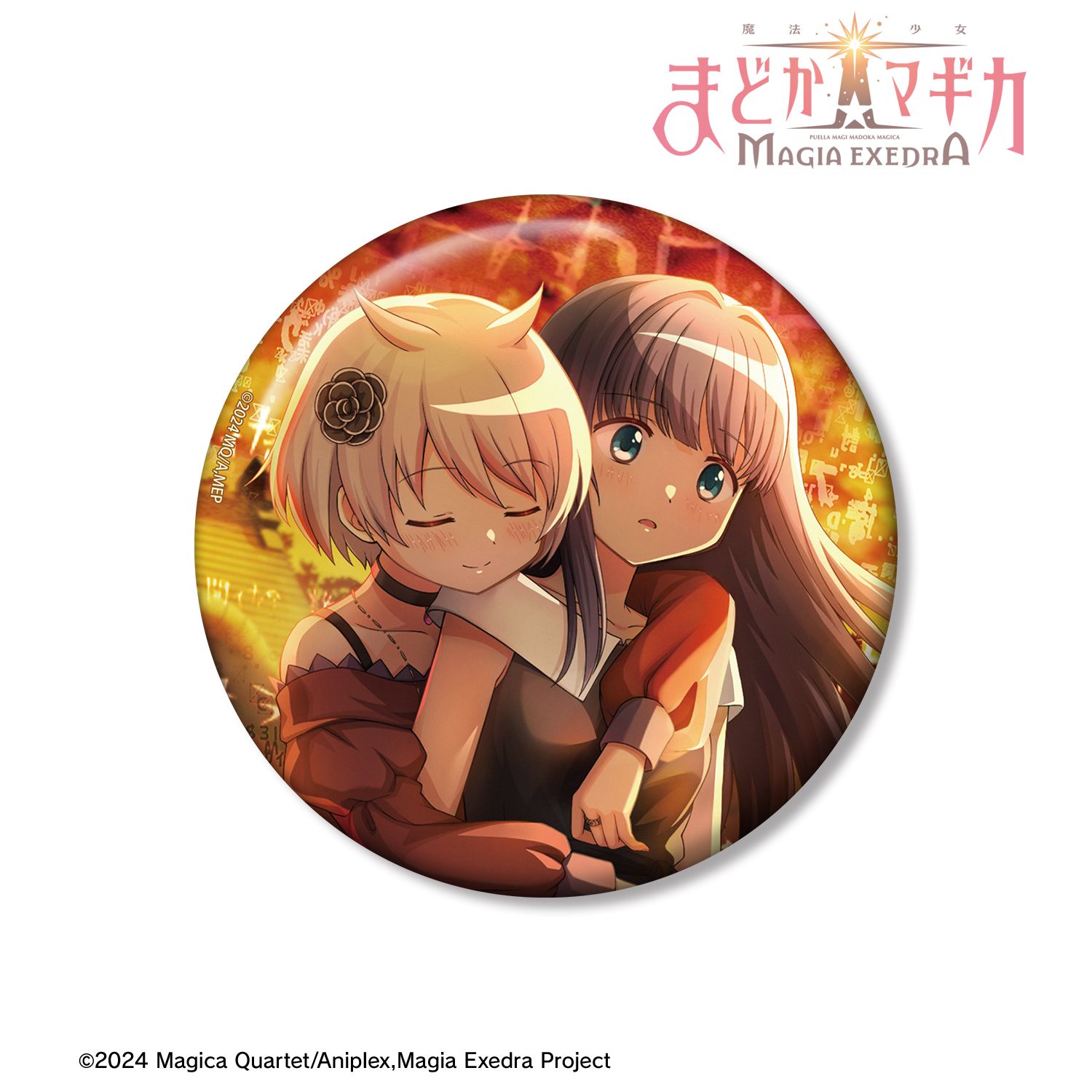 魔法少女まどか☆マギカ Magia Exedra_入る隙間なんてないんですよ 100mm缶バッジ