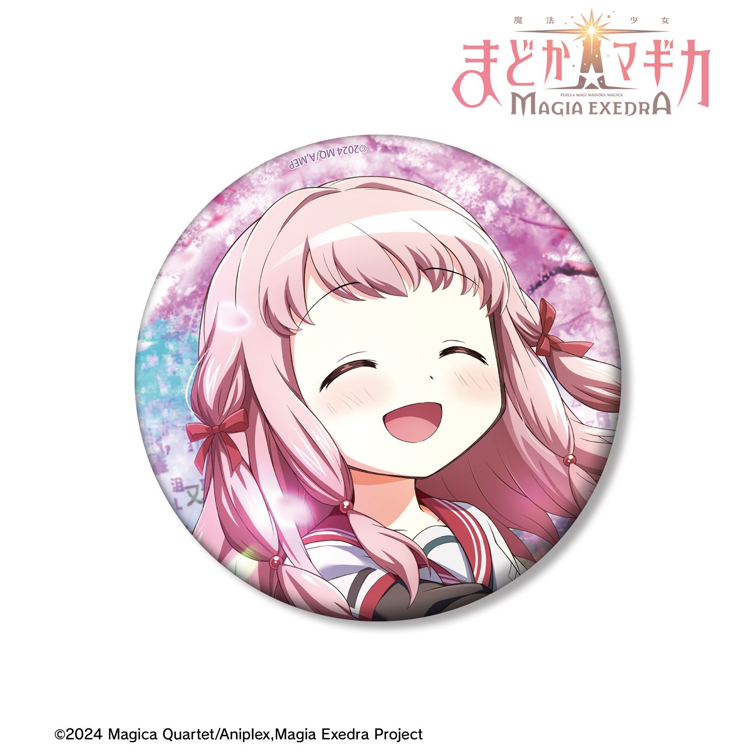 魔法少女まどか☆マギカ Magia Exedra_これからも、みんなで 100mm缶バッジ
