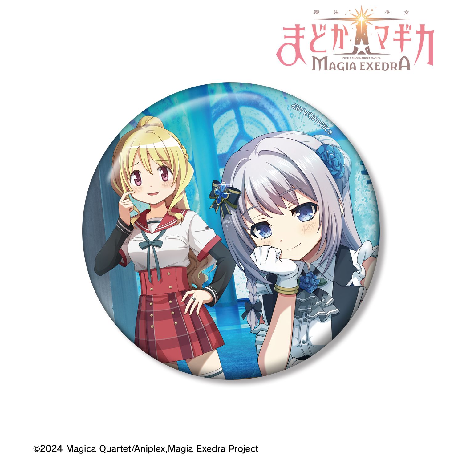 魔法少女まどか☆マギカ Magia Exedra_八雲探偵事務所へようこそ 100mm缶バッジ