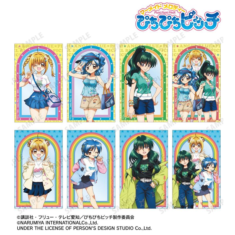 ぴちぴちピッチ_ANGEL BLUEコラボ 描き下ろし トレーディング