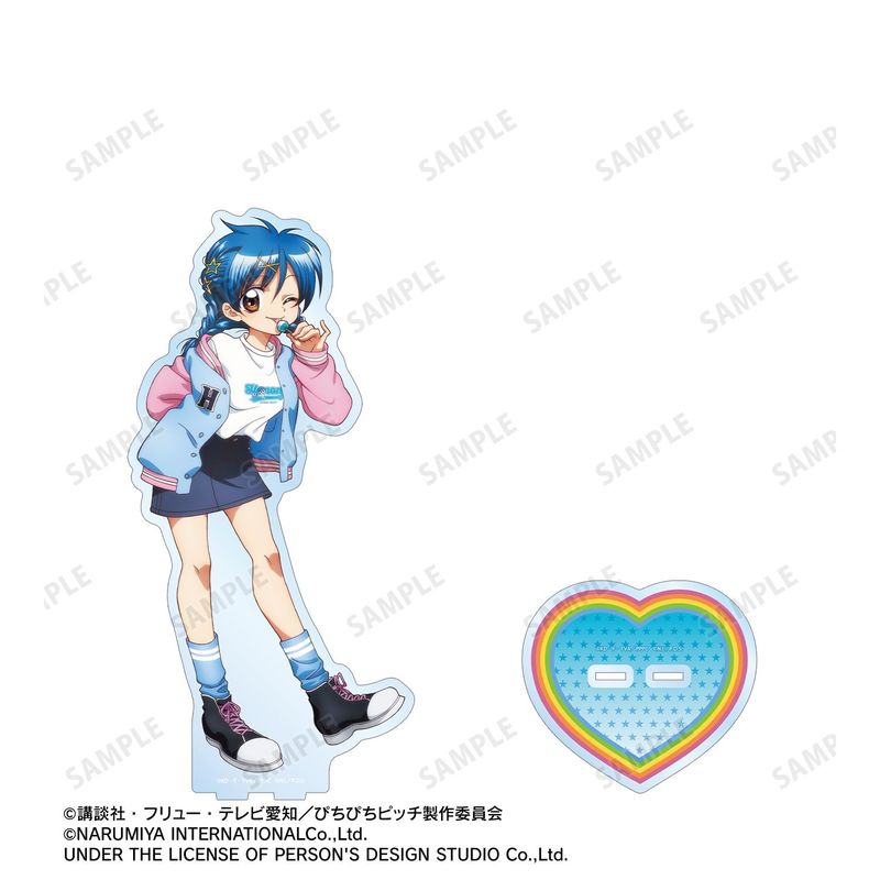 大吉05 選べるアクリルスタンド 波音B ぴちぴちピッチ_ANGEL BLUEコラボ 描き下ろし 宝生 波音 特大アクリル