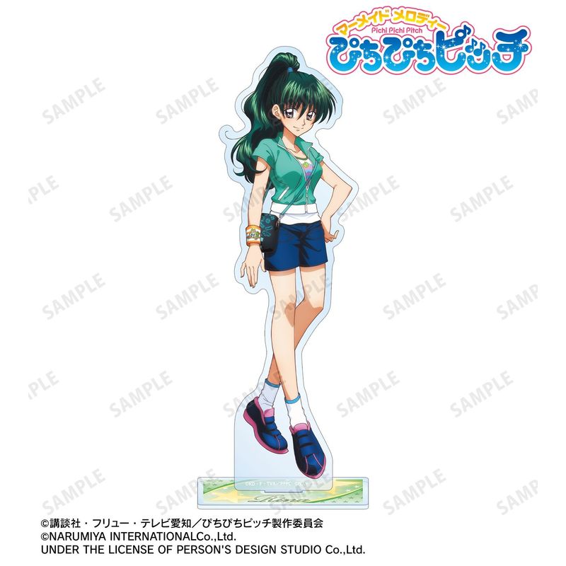 ぴちぴちピッチ_ANGEL BLUEコラボ 描き下ろし 洞院 リナ BIGアクリル