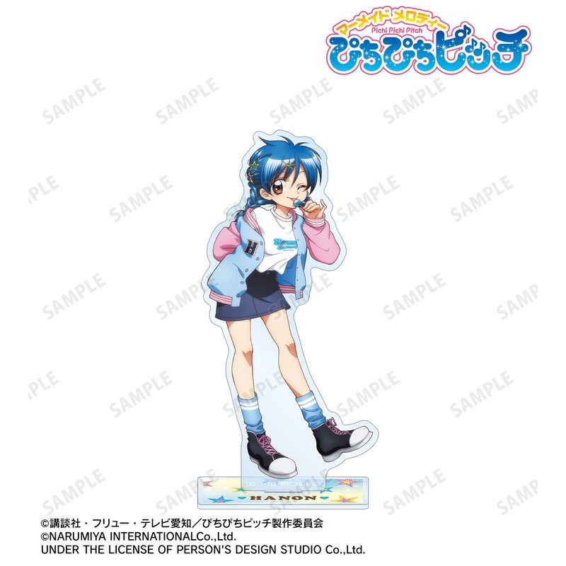 ぴちぴちピッチ_ANGEL BLUEコラボ 描き下ろし 宝生 波音 BIGアクリル