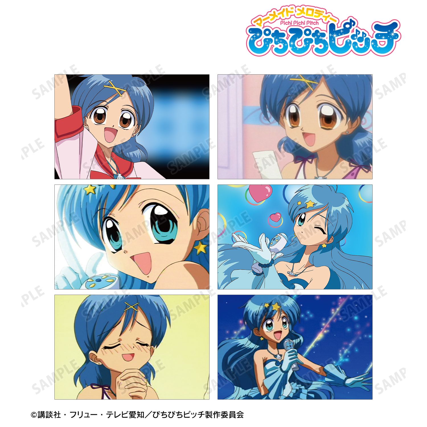 ぴちぴちピッチ_宝生 波音 場面写ポストカード6枚セット