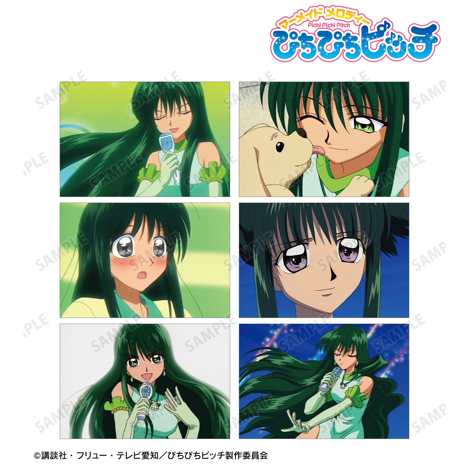 ぴちぴちピッチ_洞院 リナ 場面写ポストカード6枚セット | ぴちぴち