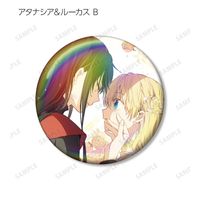 ある姫 ある日、お姫様になってしまった件について イゼキエル ルーカス 缶バッジ ある日、お姫様になってしまった件について_アタナシア&ルーカス