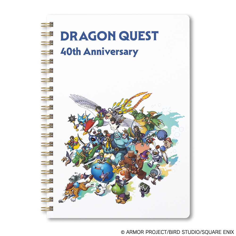 ドラゴンクエスト_リングノート 40周年記念Ver. | ドラゴンクエスト