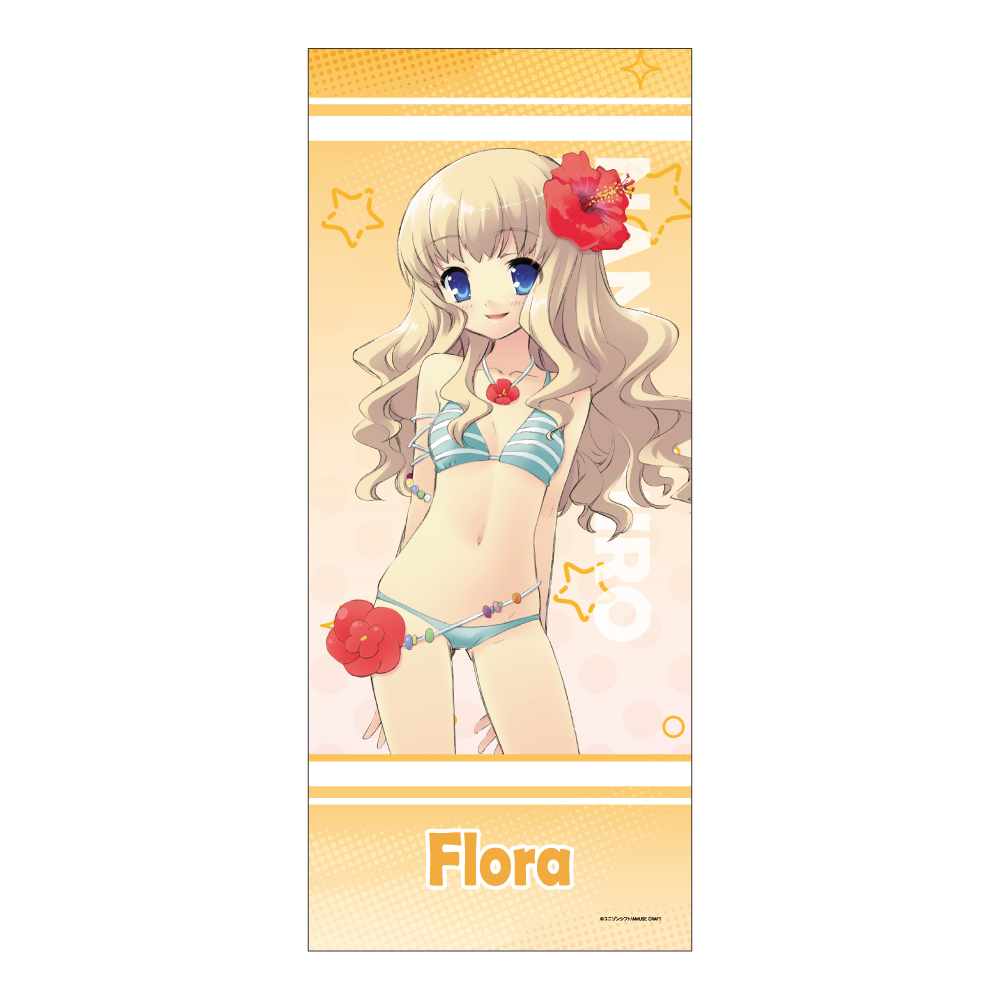 ななついろ★ドロップス_フェイスタオル 小岩井 フローラ