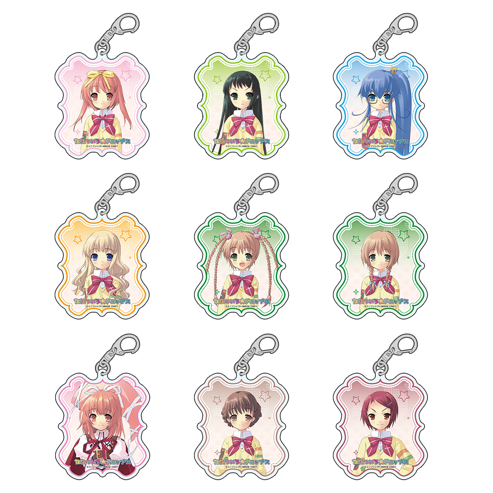 ななついろ★ドロップス_トレーディングアクリルキーホルダー 　【BOX／9個入り】