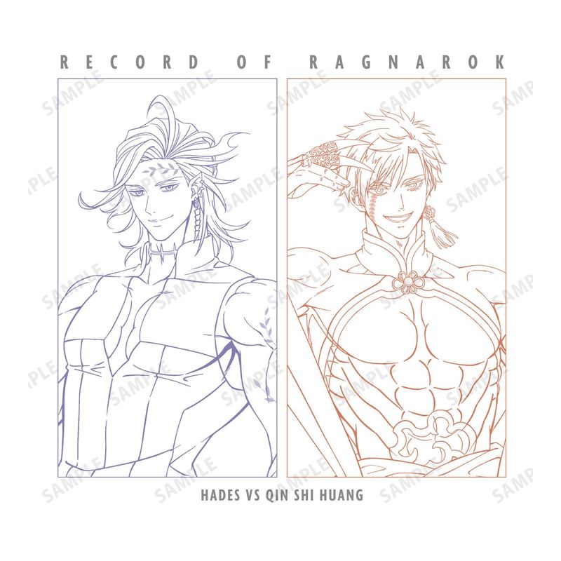 終末のワルキューレIII_サイズ/M_ハデス&始皇帝 Teeユニセックス