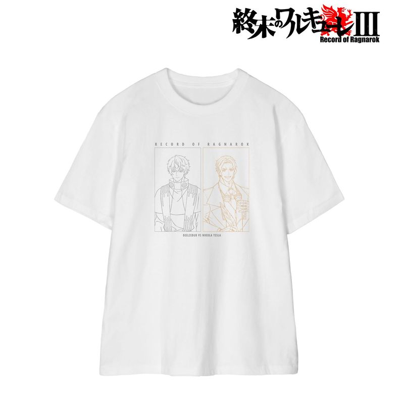 終末のワルキューレIII_サイズ/M_ベルゼブブ&ニコラ・テスラ Teeユニ