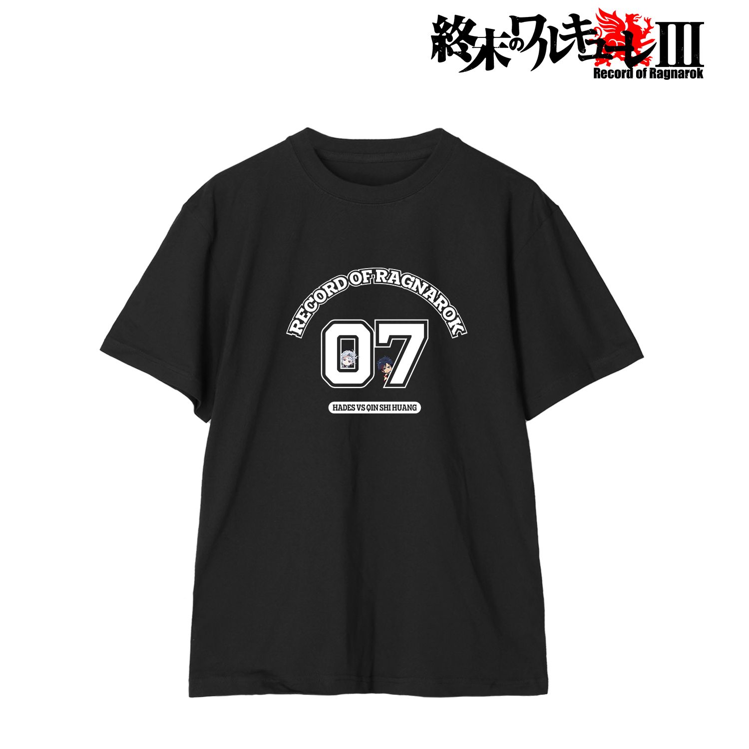 終末のワルキューレIII_サイズ/L_ハデス&始皇帝 ちびキャラ Teeユニセックス