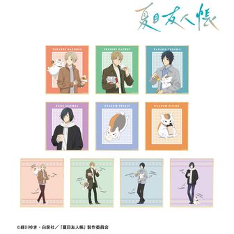 夏目友人帳_描き下ろしイラスト 名取周一 シャボン玉ver. BIG缶バッジ