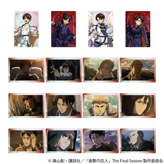 進撃の巨人_リヴァイ 場面写A3マット加工ポスター vol.3 | 進撃の巨人