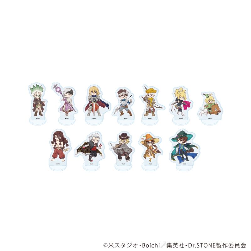 Dr.STONE_アクリルぷちスタンド20/RPGver. コンプリートセット(全12種