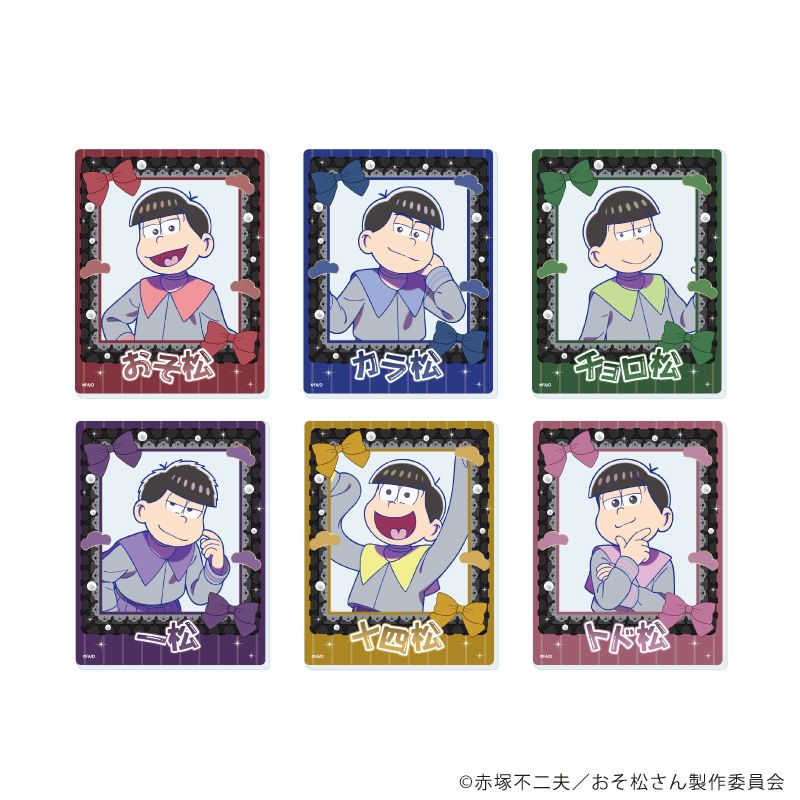 おそ松さん_アクリルカード01/和風セーラーver. コンプリートセット(全