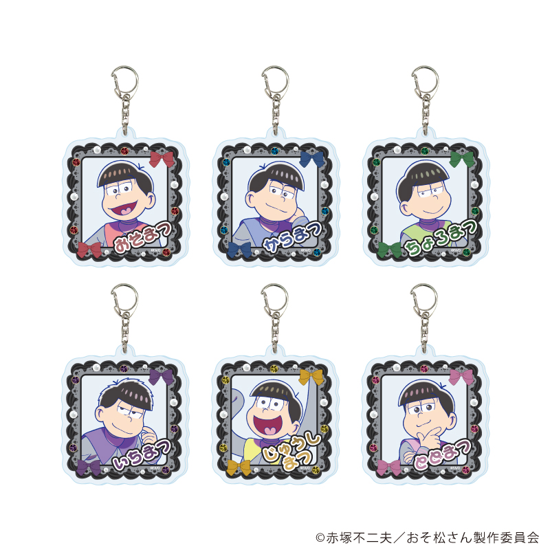 おそ松さん_アクリルキーホルダー04/和風セーラーver.コンプリートセット(全6種)(描き下ろしイラスト)【コンプリートセット/6個入り】