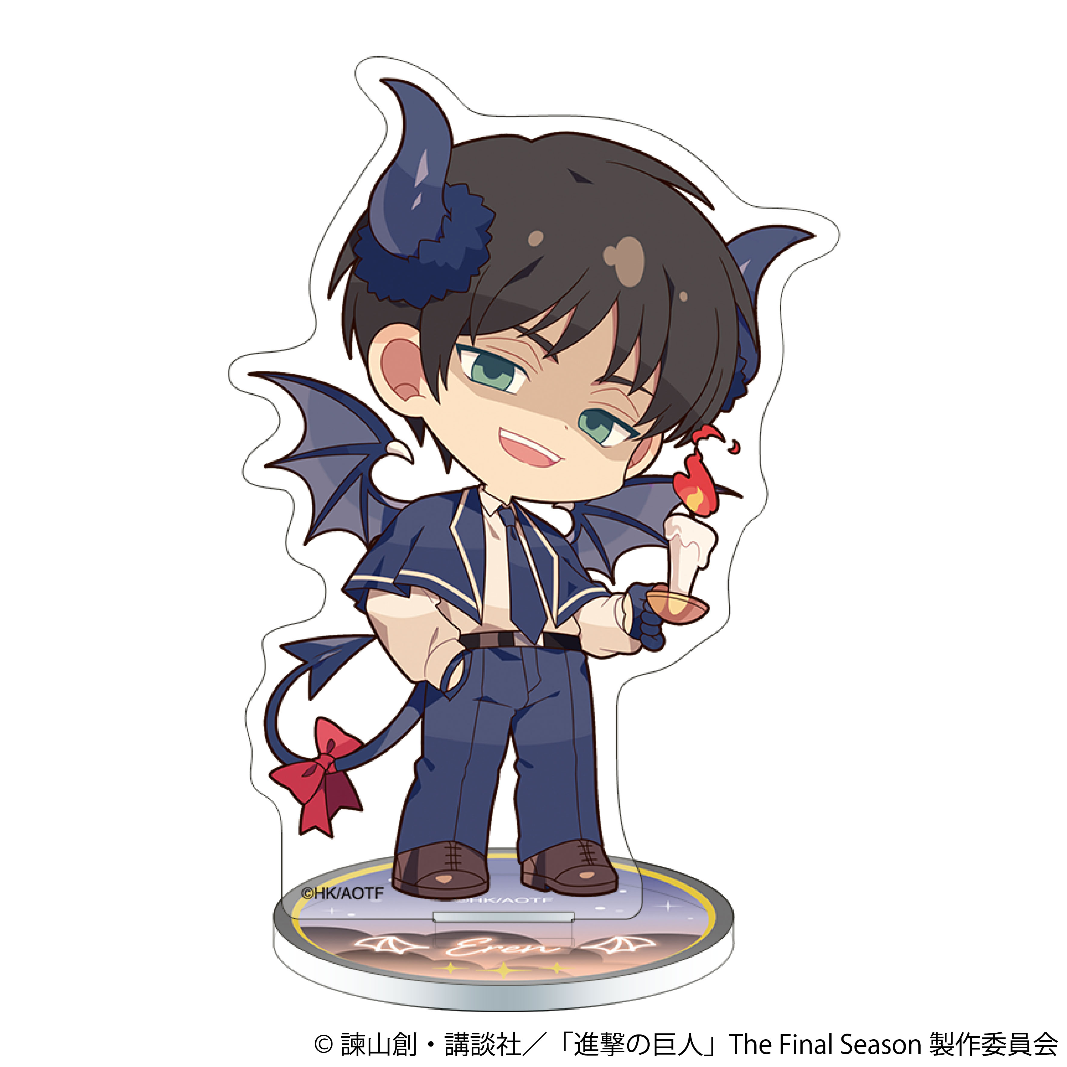 進撃の巨人_ミニアクリルスタンド／エレン　?悪魔?