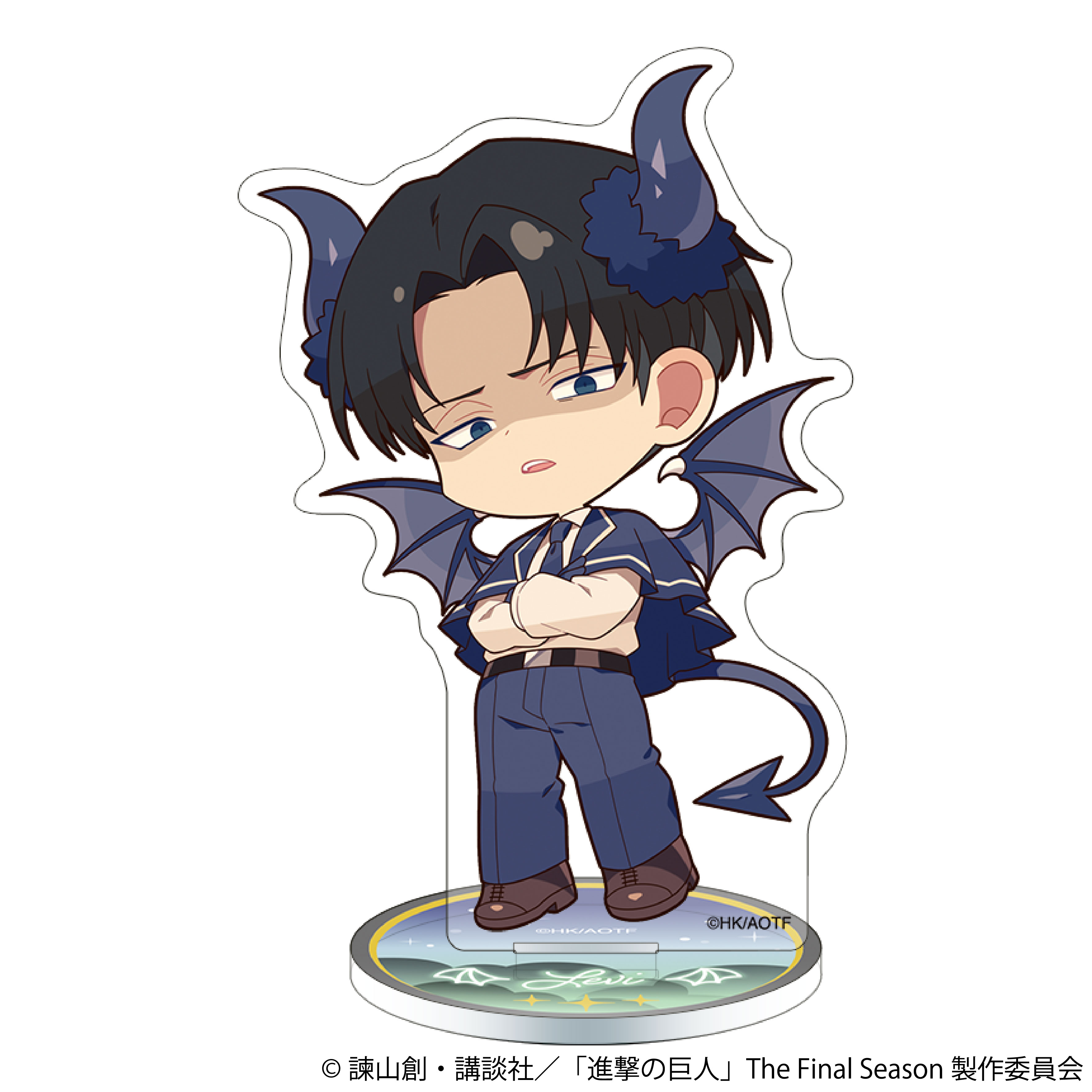 進撃の巨人_ミニアクリルスタンド／リヴァイ　?悪魔?