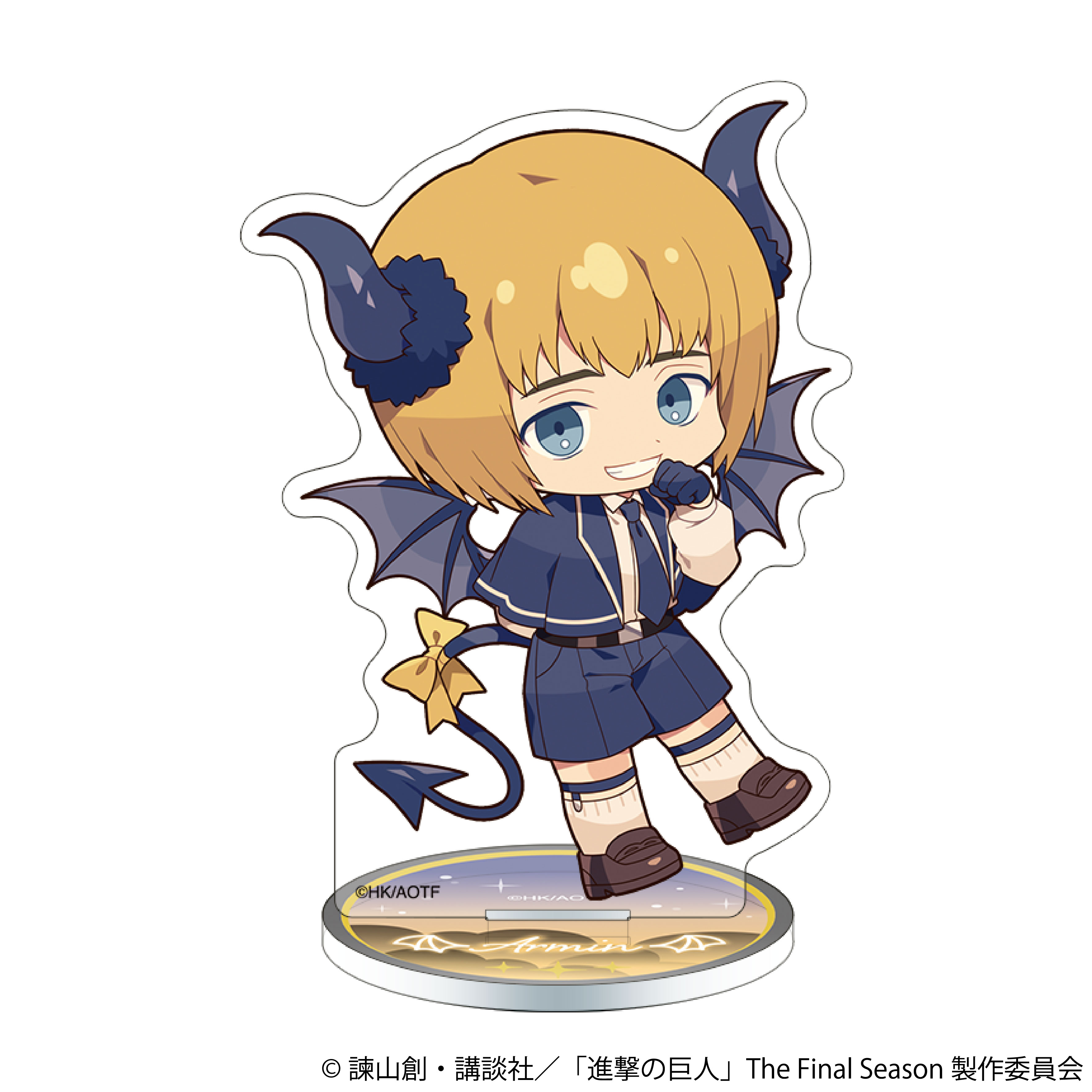 進撃の巨人_ミニアクリルスタンド／アルミン　?悪魔?