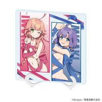 ぬきたし THE ANIMATION_アクリルアートボード02/渡会 ヒナミ&畔 美岬
