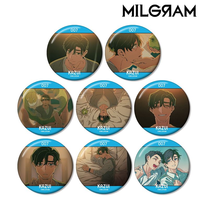 MILGRAM -ミルグラム-_トレーディング MV 缶バッジ カズイ