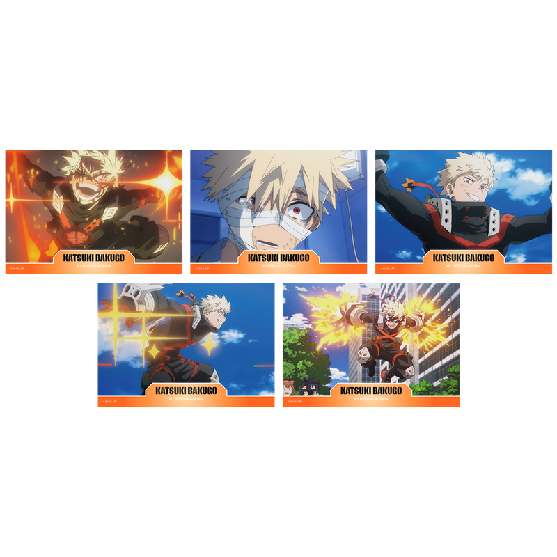 僕のヒーローアカデミア_ブロマイドセット／FINAL SEASON 5枚入り 爆豪