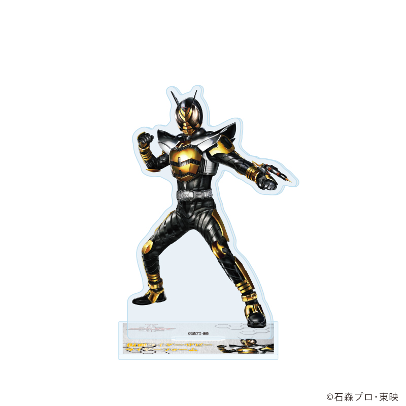 仮面ライダーカブト_アクリルスタンド05/仮面ライダーザビー ライダーフォーム(描き起こしイラスト)	