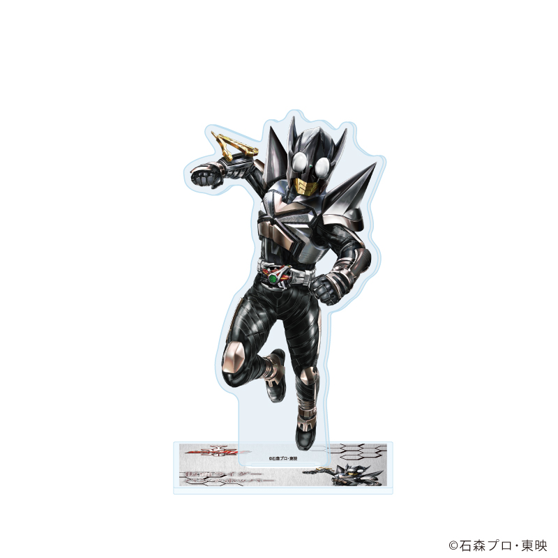 仮面ライダーカブト_アクリルスタンド09/仮面ライダーパンチホッパー(描き起こしイラスト)	