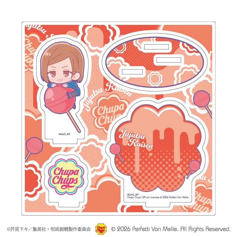 呪術廻戦×チュッパチャプス_アクリルスタンドプレート03/釘崎 野薔薇