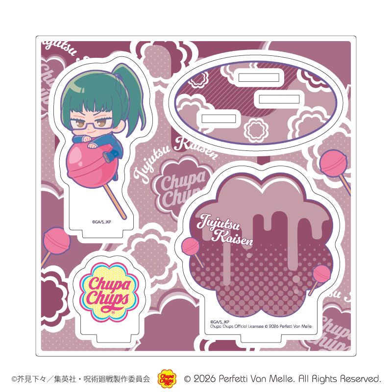 呪術廻戦×チュッパチャプス_アクリルスタンドプレート04/禪院 真希