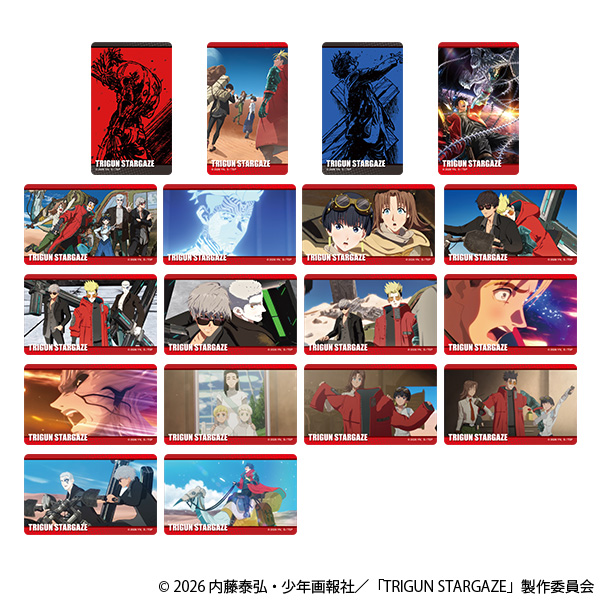 TRIGUN STARGAZE_メモリアルクリアカードコレクション　【BOX／9パック入り】